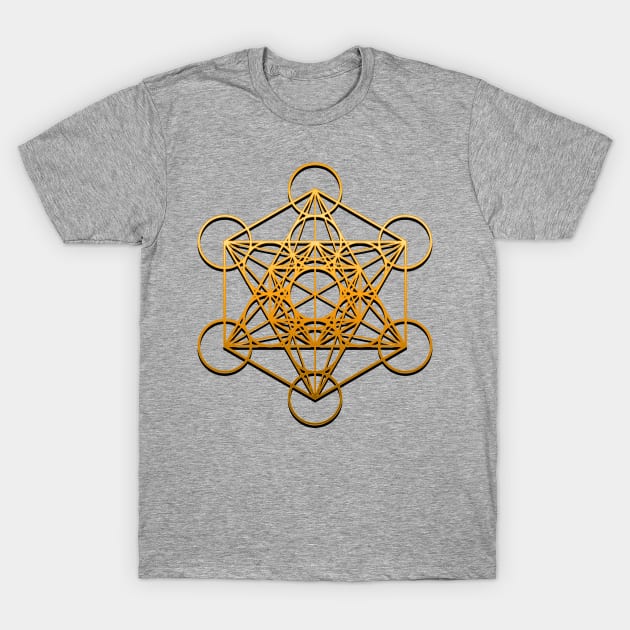 Metatron cube T-Shirt by Awank.13